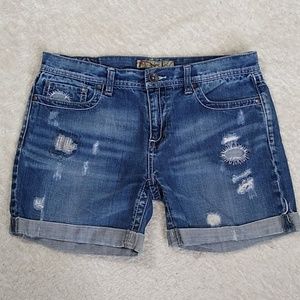BKE Shorts Size 30 Distressed Sloan